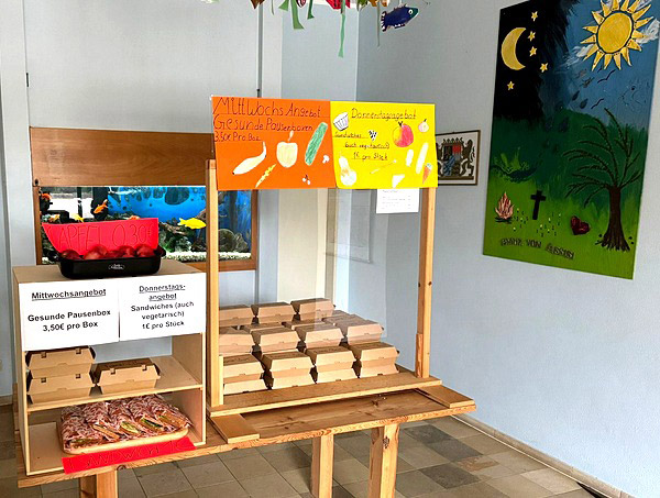 Gesunder Pausenverkauf an der Franziskushausschule