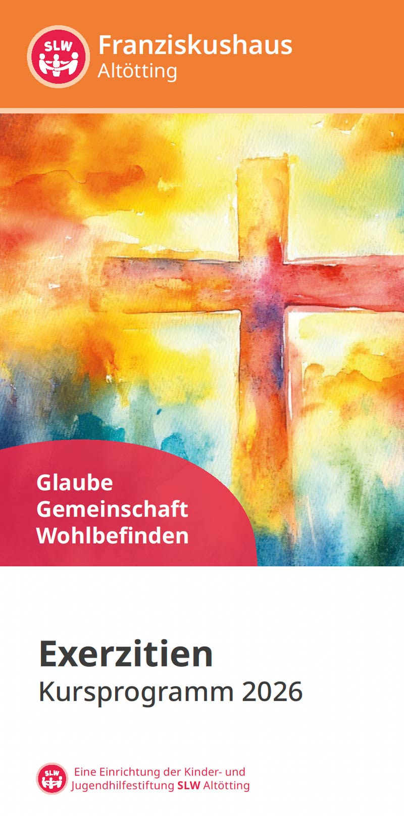 Titelmotiv Kreuz Exerzitien Programm